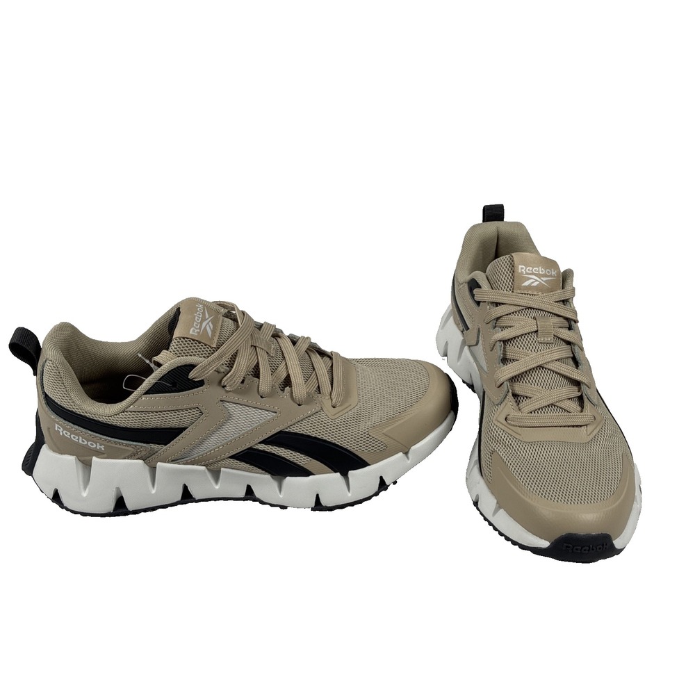 Reebok Zig Dynamica 4 Adventure Boulder Beige Grout Shoes Sneakers Size 10 NWOB‎
